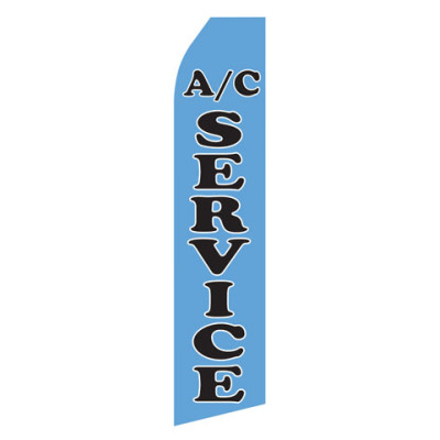 Air Conditioning Service Econo Stock Flag
