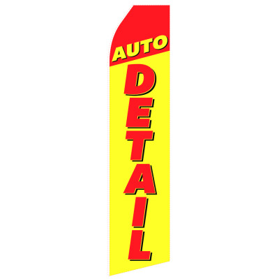 Auto Detail Econo Stock Flag