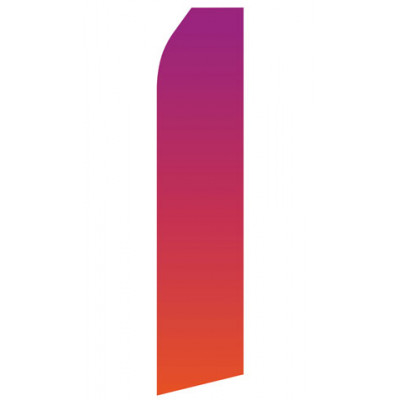 Red Purple Gradient Econo Stock Flag