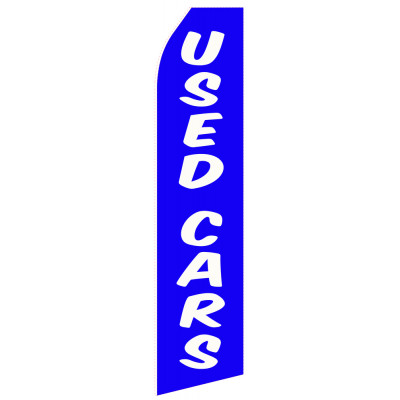 Blue Used Cars Econo Stock Flag