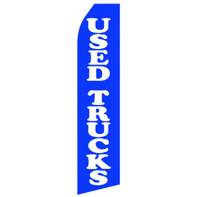 Blue Used Truck Econo Stock Flag