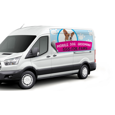 Vehicle Wrap (Calendared)